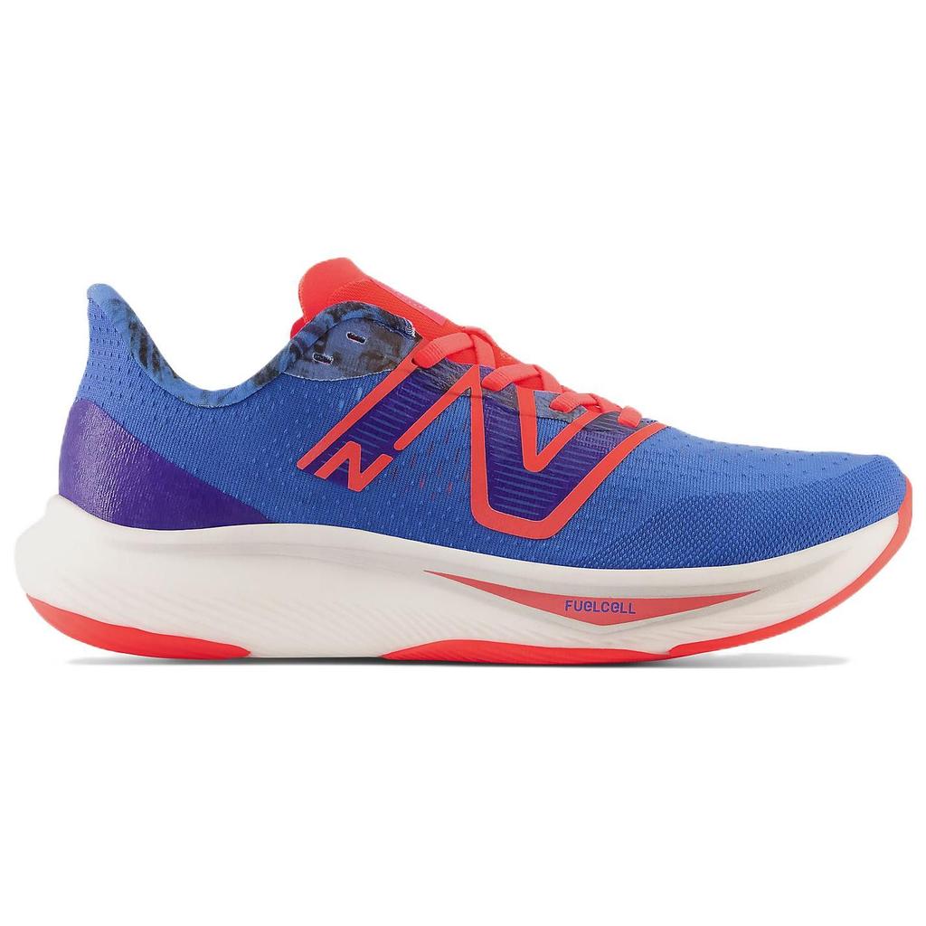 New Balance Мужские кроссовки FuelCell Rebel v3 NYC Marathon Blue Cobalt Electric-Red MFCXNY3