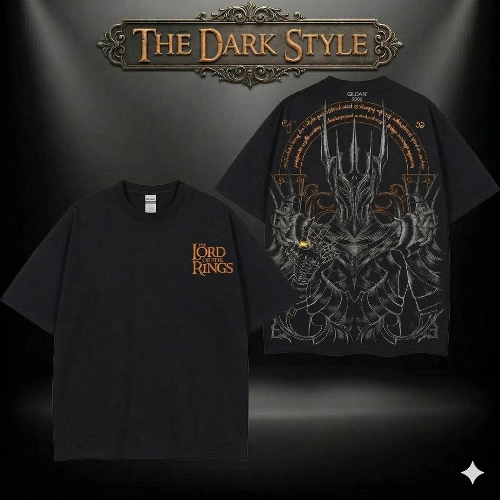 Lord Sauron Lord Of The Rings Fantasy Graphic Tee Mens T-Shirt Version 3