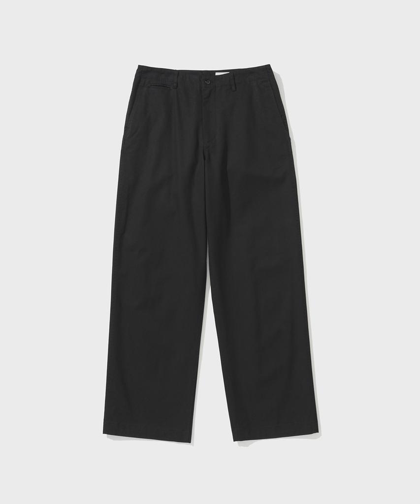 SHIRTER Notton Tapered Chino Pants (Black)