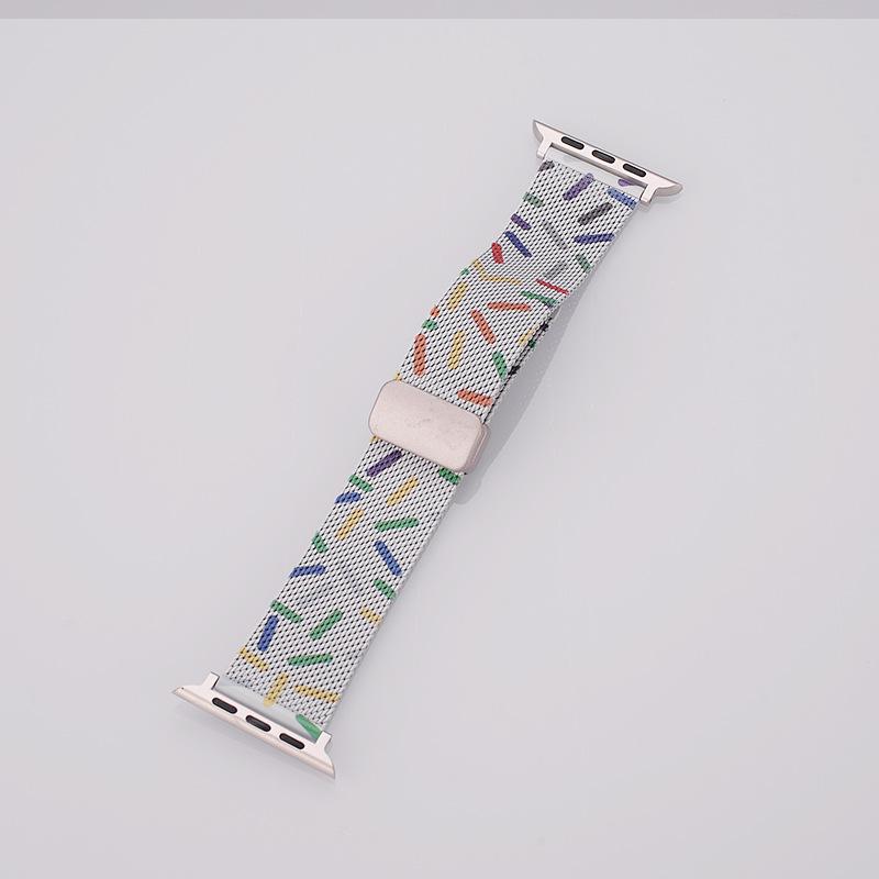 Milanese Loop for Apple Watch Ultra Band 49mm 44mm 45mm 40mm 41mm 42mm 38mm Magnetic Folded Bracelets IWatch 7 Se 3 5 6 8 Strap