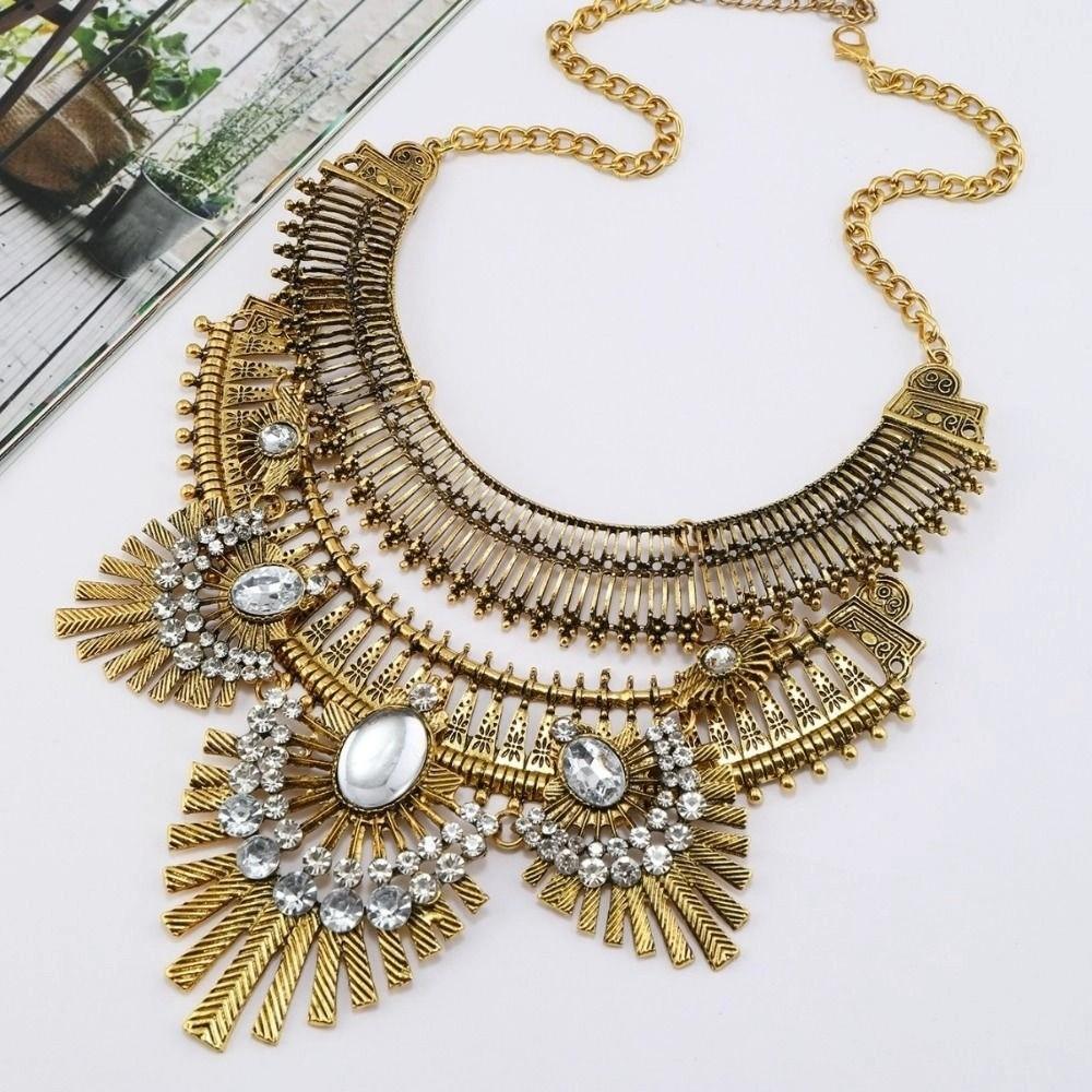Exquisite Ethnic Style Jewelry Tassel Bohemian Style Necklace Women