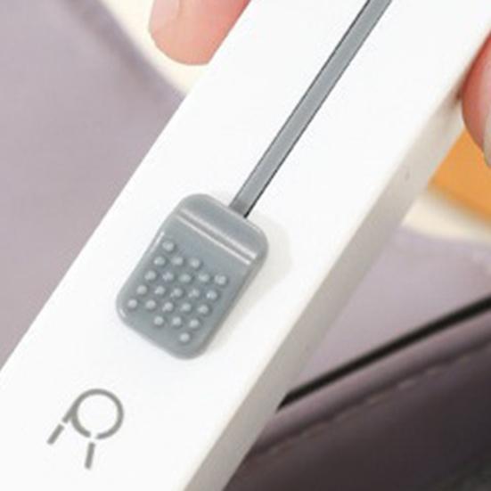 Автоматический портативный ящик для хранения зубной нити большой емкости, пылезащитный, компактный, выбор зубной нити