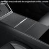 For Tesla Model Y Juniper / Launch 2025 Center Console Panel Sticker Silicone Interior Decoration Wrap Kit Protector Accessories