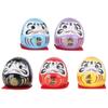 FRCOLOR Daruma Doll Miniature Daruma Traditional Ceramic Good Luck Zen Prosperous Colorful Car Auspicious Interior Souvenir for New Set Figurines,