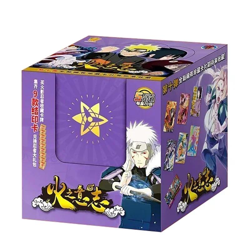 Naruto Card Will of Fire Commemorative Edition Cards Rare SSP Cards Popular Deluxe Anime Peripherals Collection Card Toy Gift