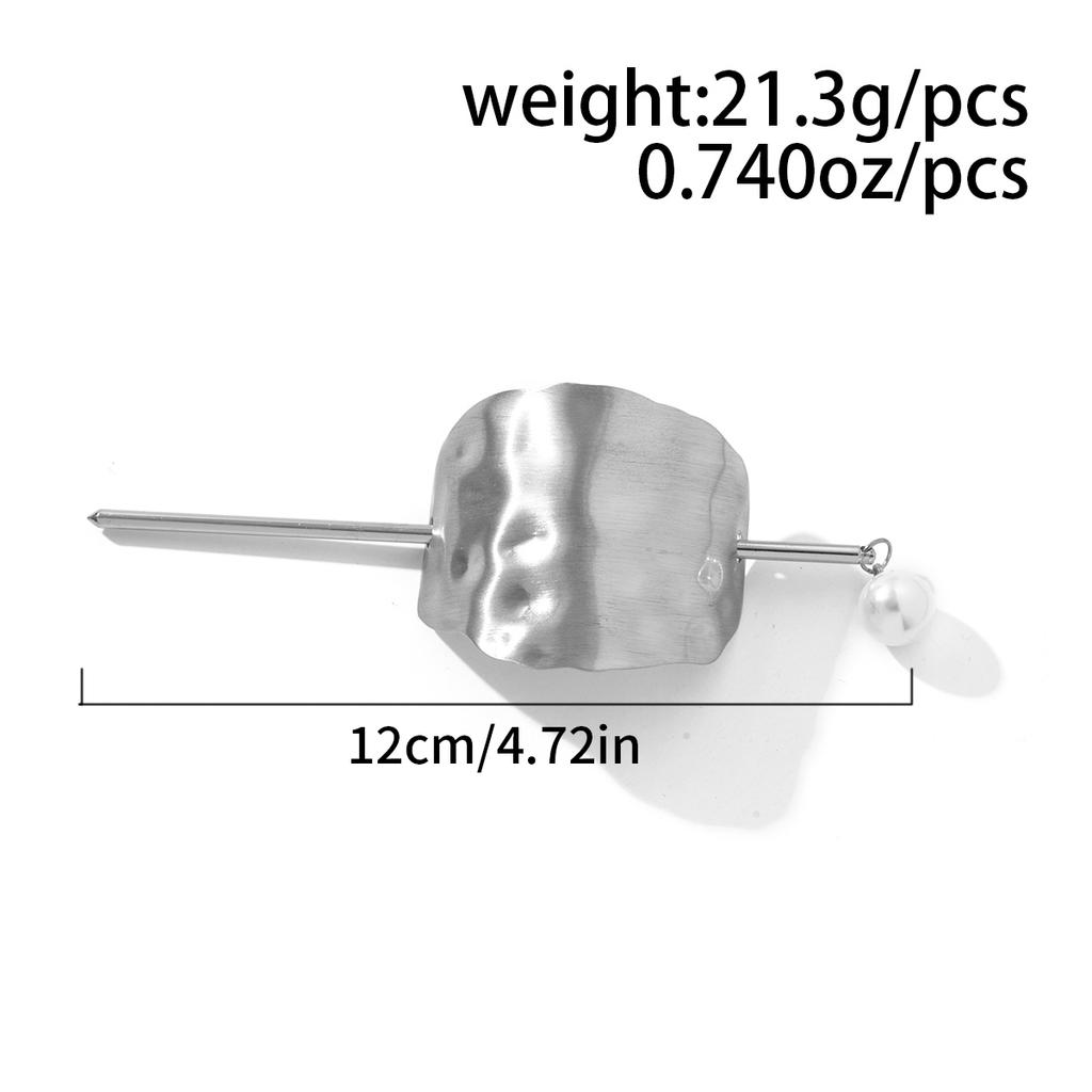 Versatile Hair Accessories Alloy Geometric Back Head Hairpin Headgear Hot-selling Niche Temperament Hairpin