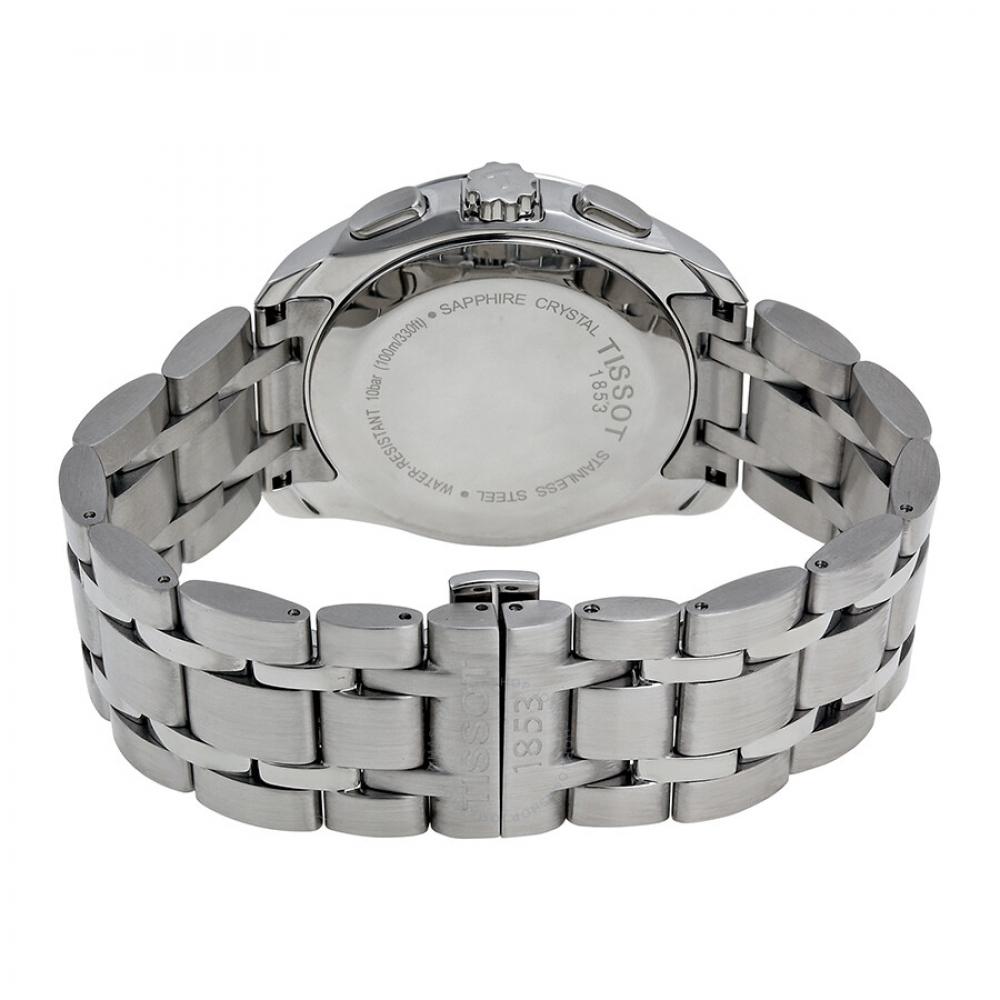 Tissot Мужские часы Couturier Chronograph с черным циферблатом T035.617.11.051.00