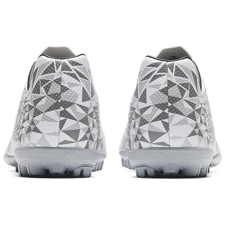 Anta TF (Резиновые шипы) Футбольные бутсы с искусственным покрытием, прочные, мужские, серые, белые 912332201-4