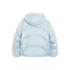 Li Ning Plain молния воротник-стойка капюшон пуховик унисекс верхняя одежда небесно-голубой AYMS378-2