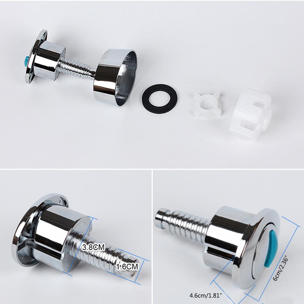 Универсальные сливные клапаны для замены, боковые, двухрежимные, сливные клапаны, компоненты для бачков унитаза для слива воды