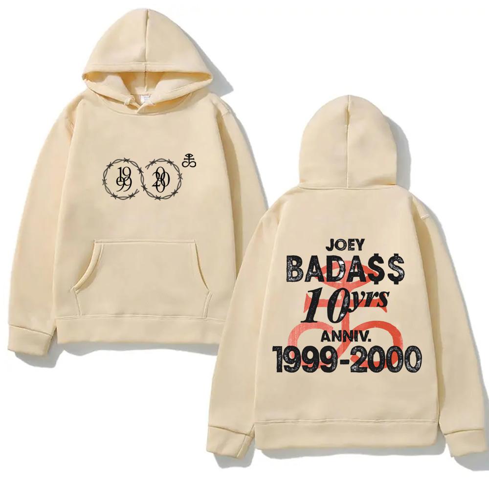 Худи Joey Badass Удобная толстовка с длинным рукавом Готическая одежда Гранж Унисекс Худи