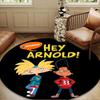 Friendship Laughter Arnold Round mat, Anti-slip Circle Carpet Chair rug For livingroom,Bedroom, doormat home decor Gift Christmas Gifts