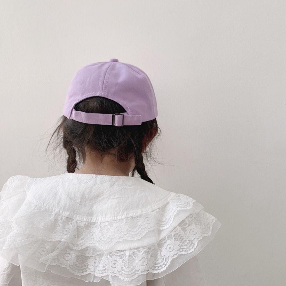 Cute Children's Cap MOM+DAD=ME Sunscreen Hats Casual Kids Baseball Hats  For Boys Girls