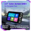 2.4" Color LCD DAB/DAB+ Radio Receiver Bluetooth-compatible MP3 Player FM Car Digital Signal Broadcasting For European Cars