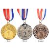5cm Gold/Silver/Bronze Medal Award Medals with Neck Ribbon Metal Winner Medals Competition Medals for Talent Show Party Race