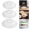 1Pcs High Temperature Resistant Microwave Heating Lid Heat Preservation Splash Dish Cover