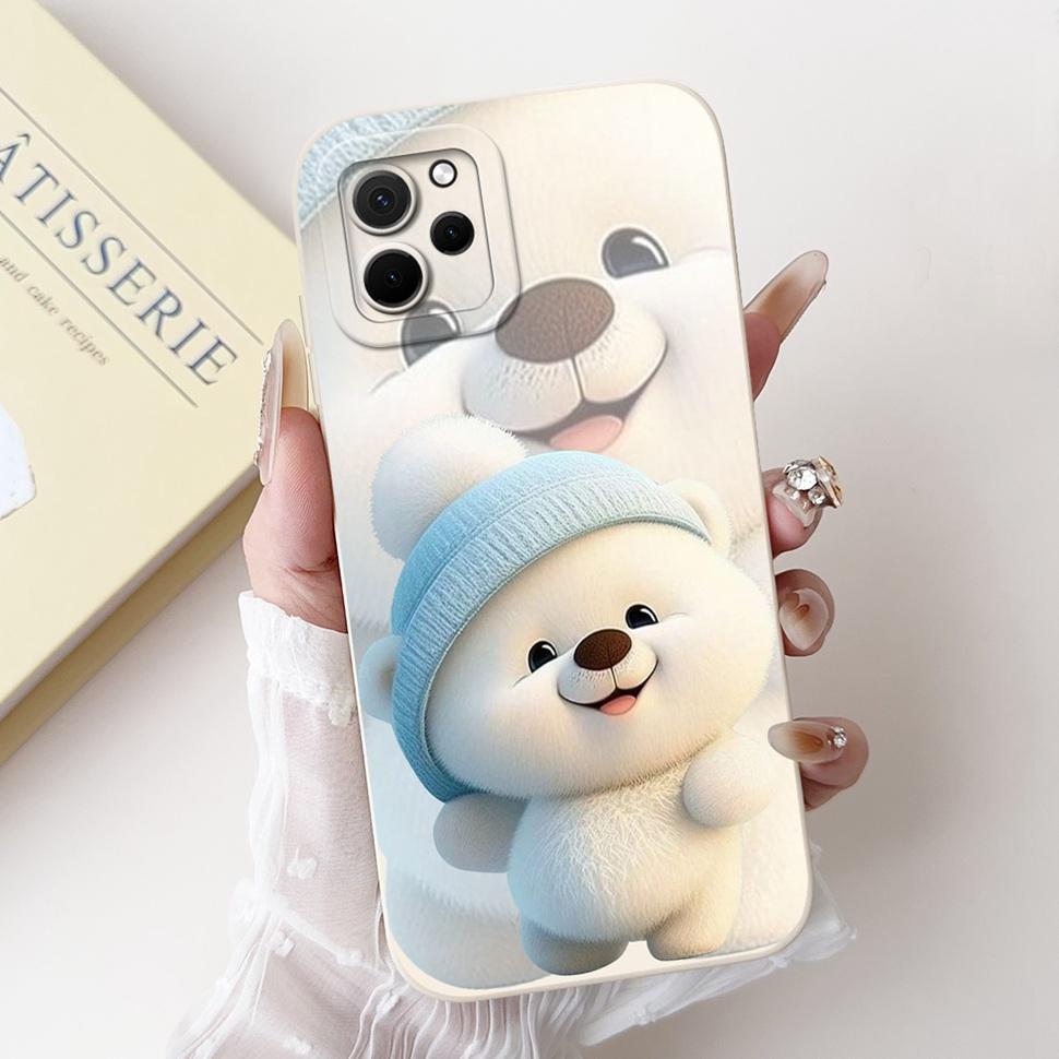 Для Huawei Nova Y61 Чехол Мягкий Силикон ТПУ Милый Конфетный Задняя Крышка Чехол для Телефона Для Huawei Nova Y 61 62 Y61 Y62 Чехол NovaY61 Fundas