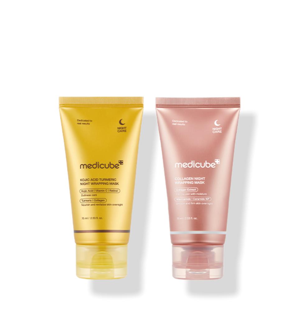 Medicube Набор-дуэт масок-обертываний Water Glow Vita Toning