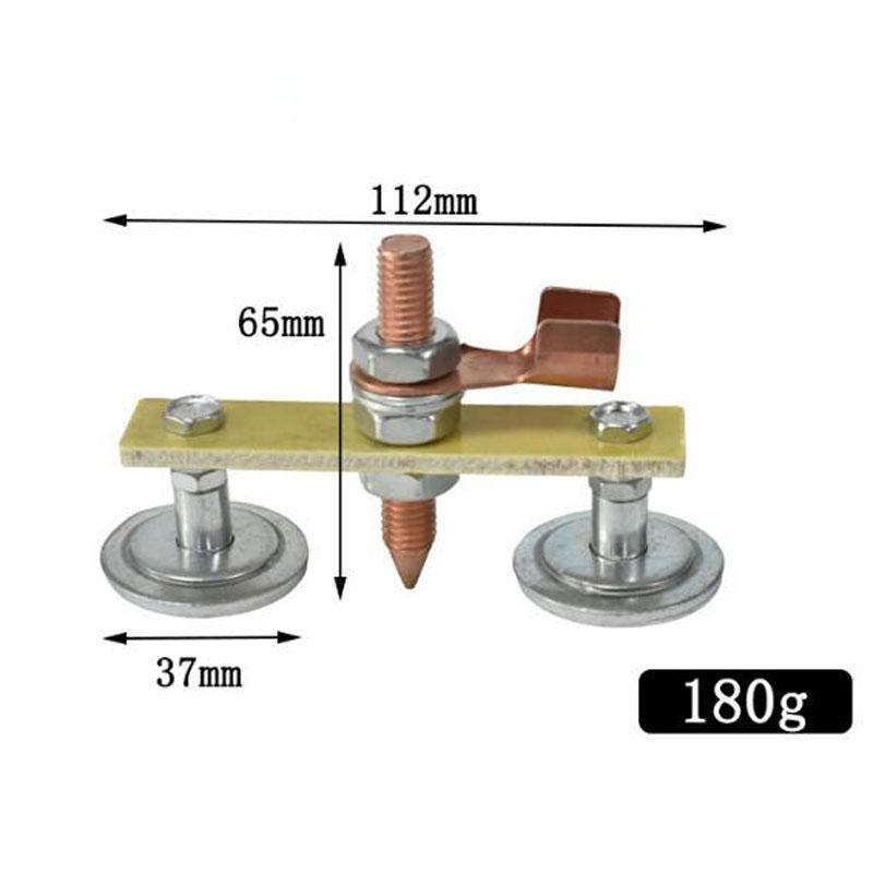 Welding Magnet Head Magnetic Welding Fix Ground Clamp Welding Support Clamp Holder Welding Fixture for Electric Welding Ground