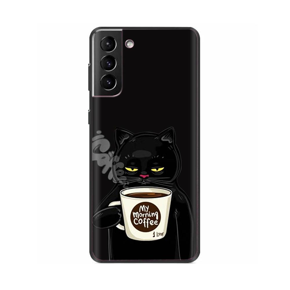 Чехол для телефона Samsung S22 Ultra Милый Панда Funda Для Samsung Galaxy S22 Plus S 22 Ultra Чехол Жидкий Силикон Защитный Coque