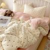 Pure Cotton Bedding Set Four-piece Set Skin-friendly Breathable and Comfortable Bed Sheet Quilt Cover Pillowcase