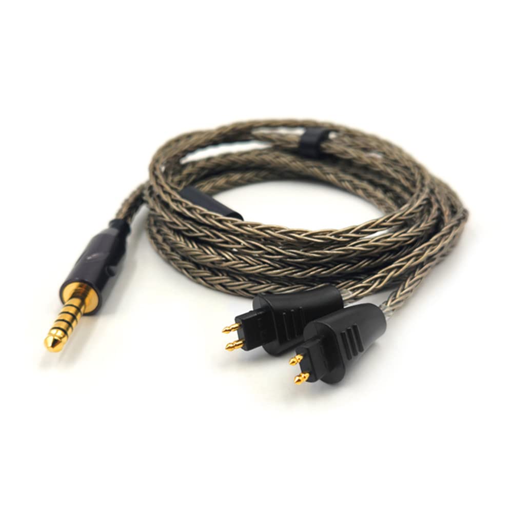 6N Монокристаллический Посеребренный TH900MKII TH610 Совместимый Обновленный Кабель 5-контактный Vivabo TH909 Совместимый Сменный Кабель для Наушников Медь/Серебро