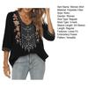 Women Blouse Traditional Mexican Women Embroidered Tops Loose Fit Bohemian Floral 45720 Sleeve