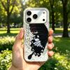 Butterfly Wing Beauty Case for iphone 16 Plus 11 15 18 Pro Max 17 Pro 14 13 XS Max Air 12 XR Silver Crushed Foil Cover