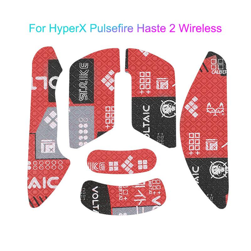Противоскользящая игровая наклейка на мышь для Hyperx Pulsefire Haste 2 Проводная Беспроводная Мышь ПК Компьютер Настольный Геймерские Аксессуары