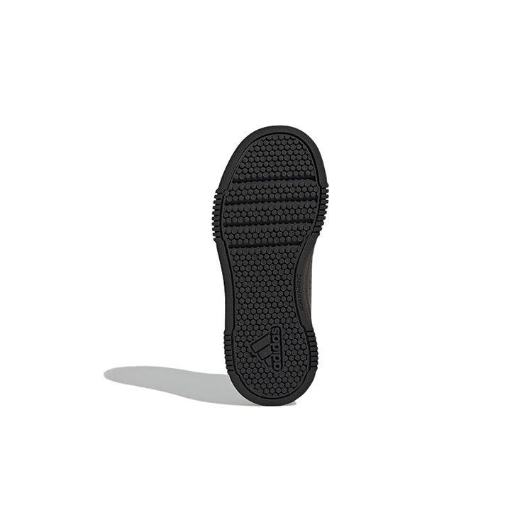 adidas Neo Tensaur Sport Training Шнуровка Повседневные Нескользящие Прочные Низкие Детские Кеды для Скейтборда Детские кроссовки Черный GW6424