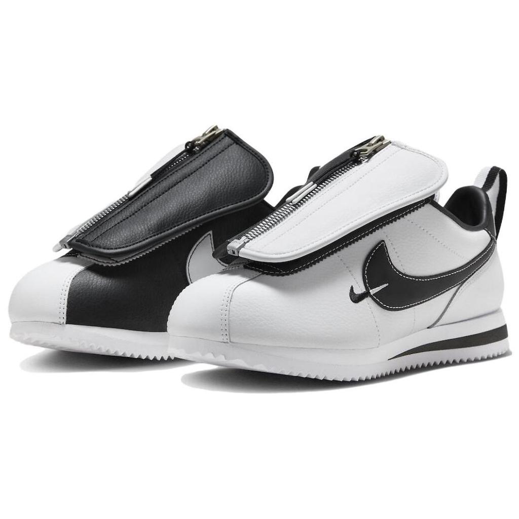 Nike Cortez Yin Yang Shroud Women Sneakers White Black FJ7870-101