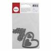 Metal Cutting Die 7.6 X 4.5 Cm - Hearts