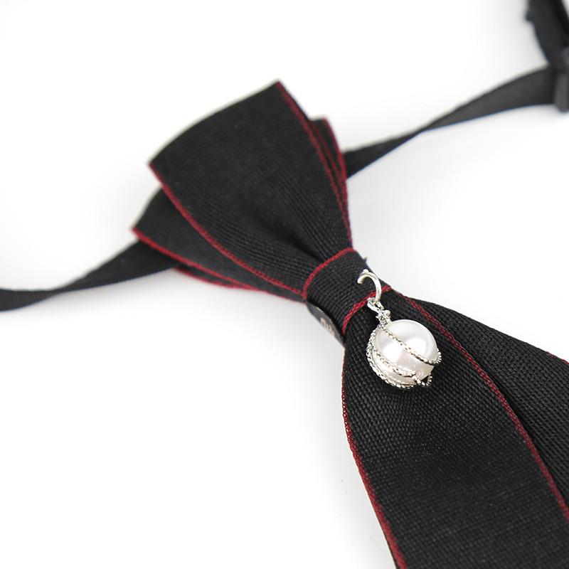 1 шт. Блузка простая из полиэфирного волокна в студенческом стиле женская рубашка с галстуком-бабочкой пиджак с инкрустацией из синтетического жемчуга