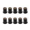 M5 Wellnut Fairing Fastener Motorcycle Windshield Screws Windscreen Nuts 10pcs