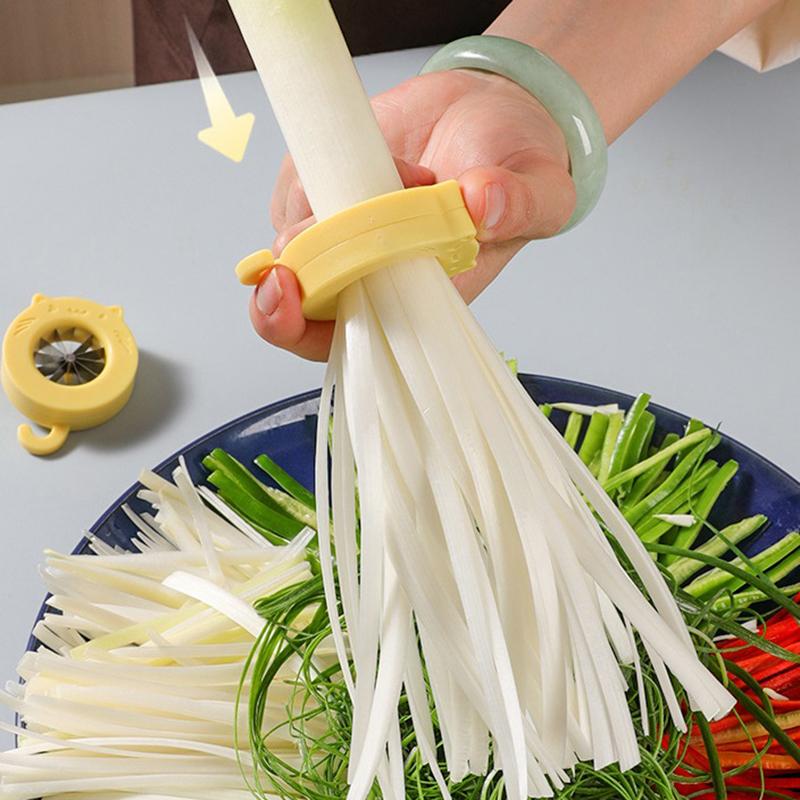 Green Onion Easy Slicer Shredder Plum Blossom Cut Green Onion Wire Drawing Superfine Vegetable Shredder Kitchens Accessories
