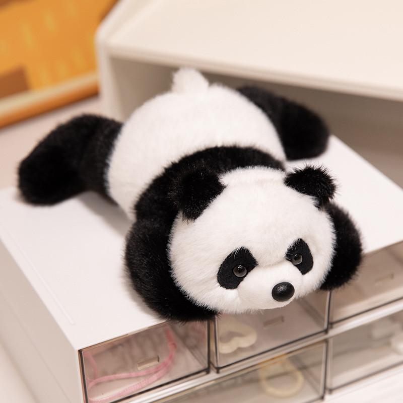 Крокодил Панда Единорог Динозавр Лежачая Плюшевая Игрушка Мягкая Игрушка Мультяшная Кукла