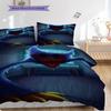 Nightmare Shadows Encounter Threepiece Set 1 Duvet Cover 2 Pillowcase Without Core Soft And Comfortable Christmas Birthday Gift
