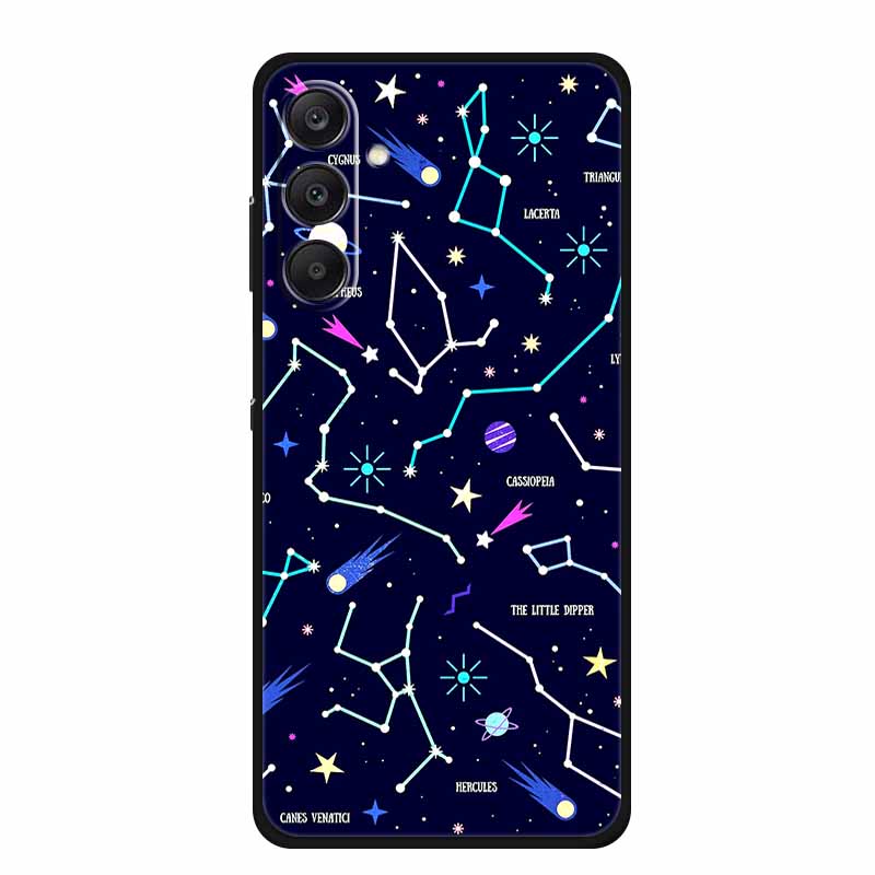 Чехол для Samsung Galaxy A36 5G Мягкий силиконовый чехол Черный бампер ТПУ Чехлы для телефона Для Samsung A36 Чехол A 36 5G Funda Задняя крышка
