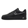 Nike Air Force 1 Ночной Эльф Амортизация Нескользящие Низкие Скейтборд Обувь Унисекс Черный Белый CW2288-001(Команда1364-)