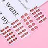 Glass crystal cute Anime Figurine Doll Cartoon Mouth Stickers MouthChips Paper Face Organ Paster