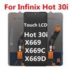 Совместимый ЖК-дисплей для Transsion Infinix Hot 30i Screen Assembly X669/X669C/X669D