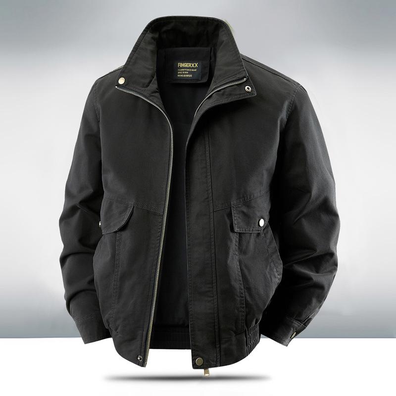 2026 Men's Jeep Style Thin Workwear Jacket - Outdoor Stand Collar