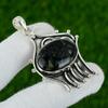 925 Sterling Silver Oval Kambaba Jasper Stone Bezel Birthday New Pendant Jewelry
