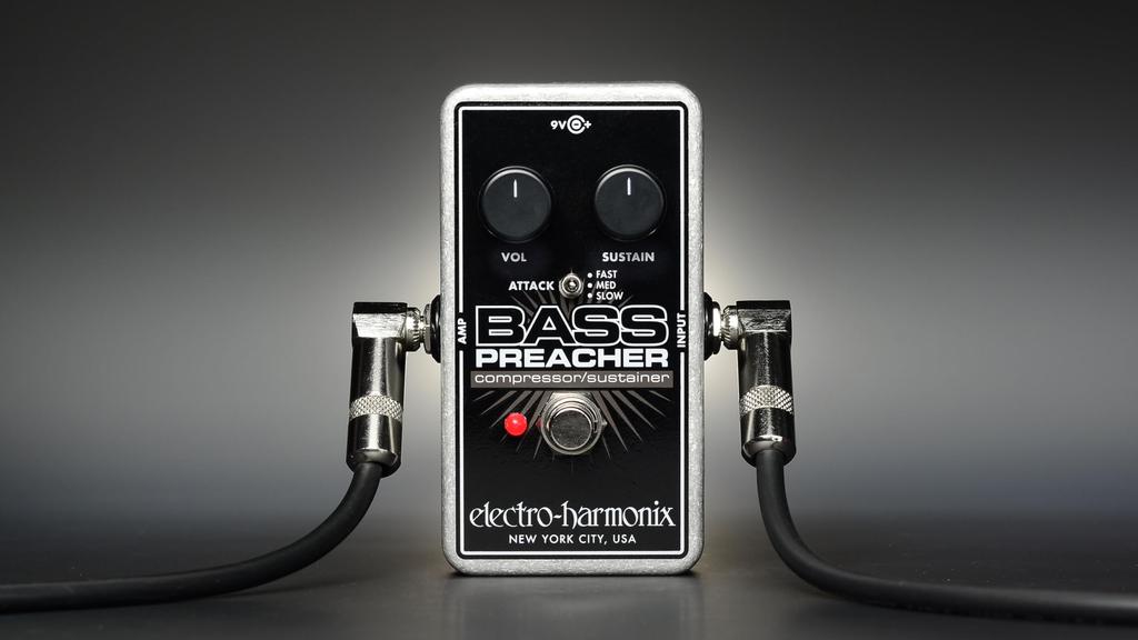Басовый эффектор компрессор Bass Preacher electro-harmonix электро-гармоники []