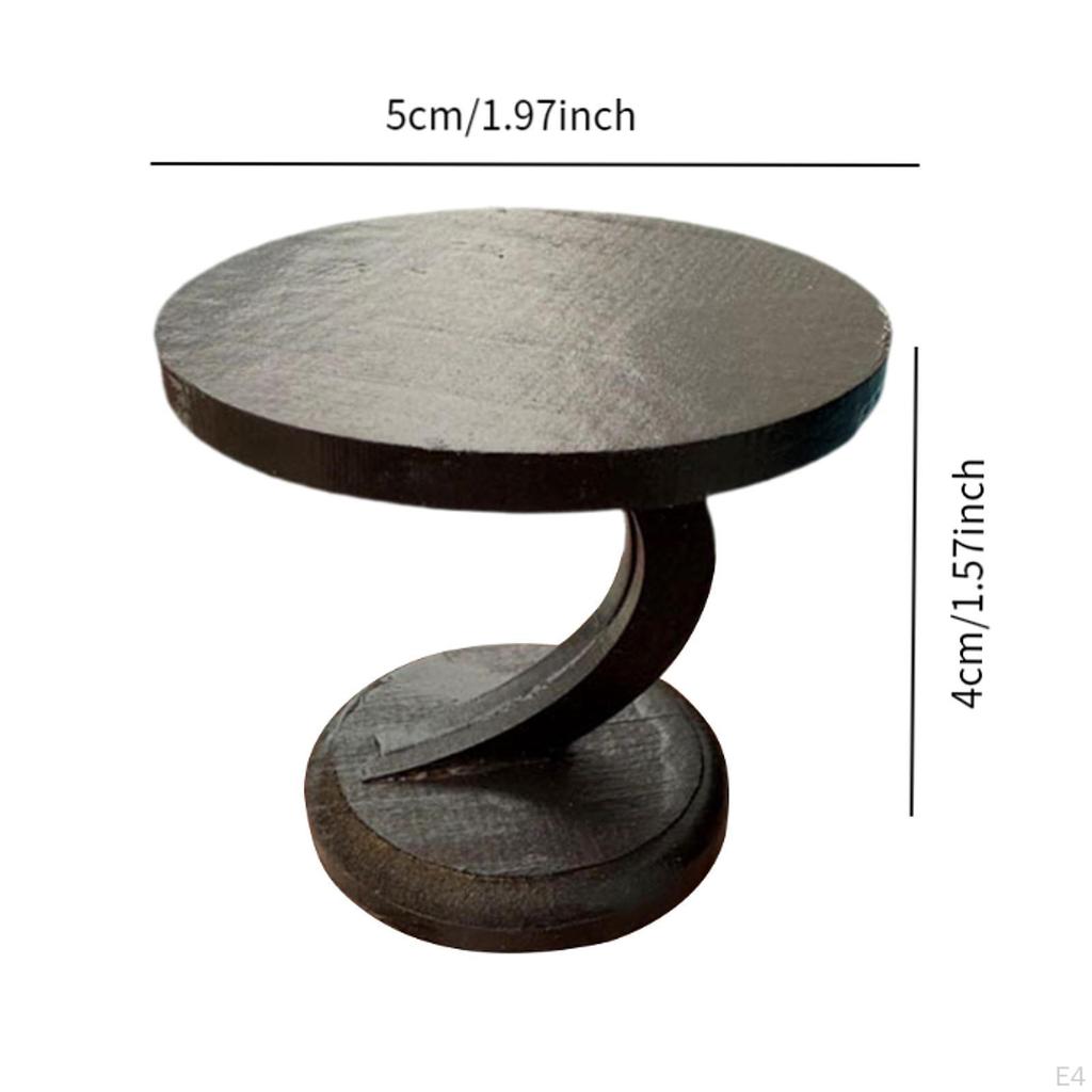 1:12 Приставной столик для кукольного домика 1: 12 Миниатюрная мебель для кукольного домика