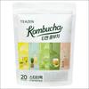 TEAZEN Kombucha Starter Pack Tea 20 Sticks (5 Flavors x 4 Sticks) / Low Calorie, Zero Sugar, Prebiotics