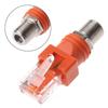 Coaxial Barrel Coupler Adapter BNC F-Type Connector BNC Female Jack To RJ45 Male Plug