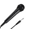 Portable Handheld Moving-coil Wired Dynamic Microphone Clear Voice For Karaoke (Black)