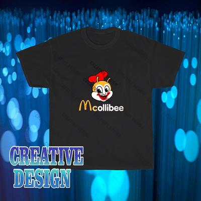 Новая мужская футболка Jollibe с логотипом, смешная, размеры от S до 5XL