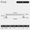 Oukali High Quality Modern Furniture Cabinet Handle Kitchen Bathroom Brushed Brass 5 Inch Matt Black Drawer Pull Handles